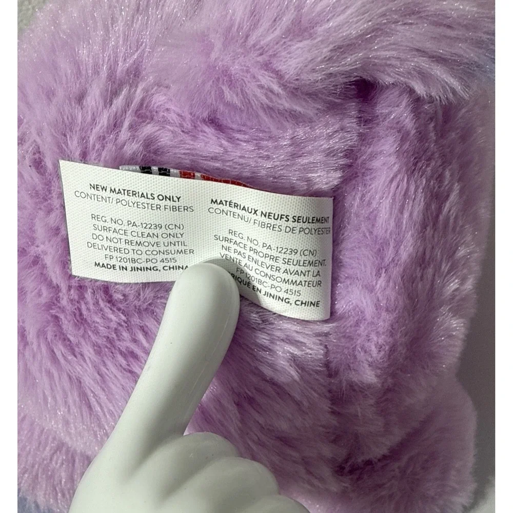 Fiesta Blueberry Purple Cow Plush Stuffed Animal 10